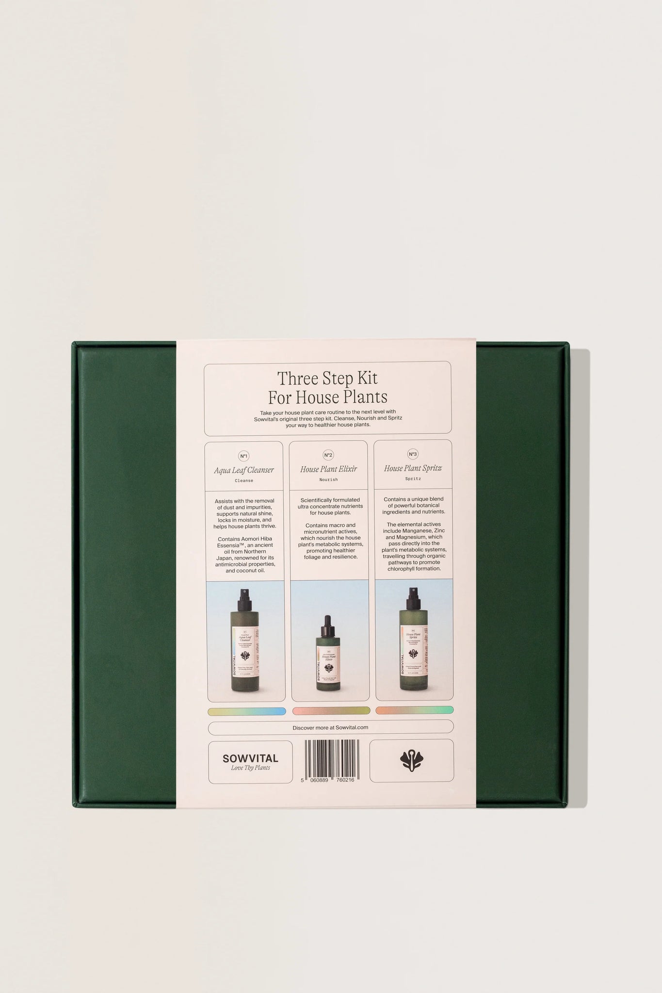 Sowvital Three Step Kit For House Plants