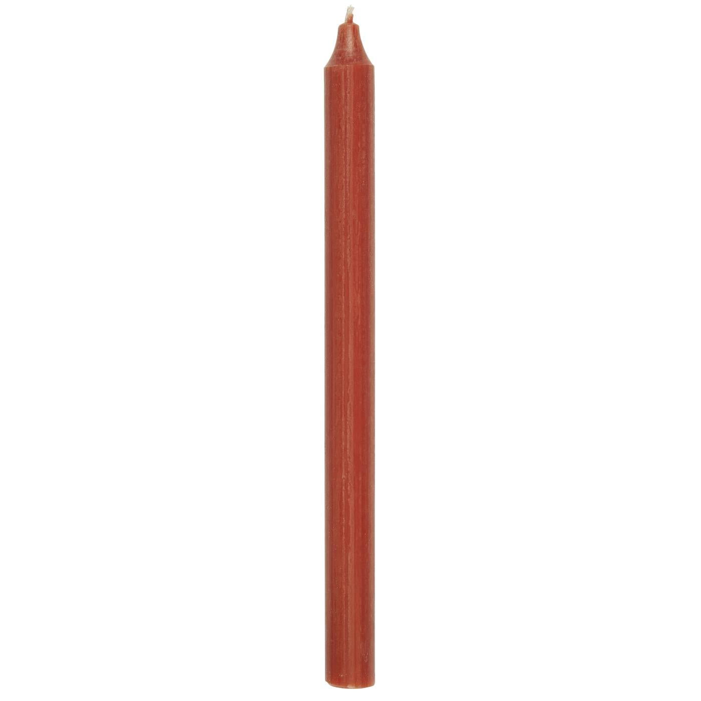 Dinner Candle Autumn Red Rustic