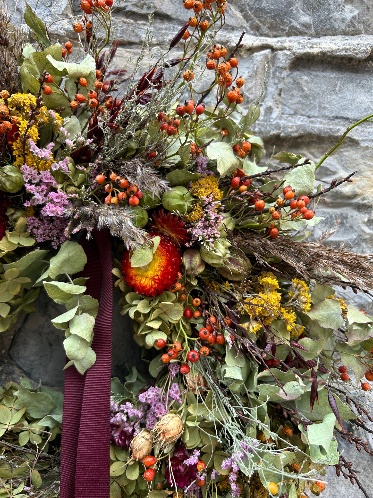 Autumn Dried Wreath