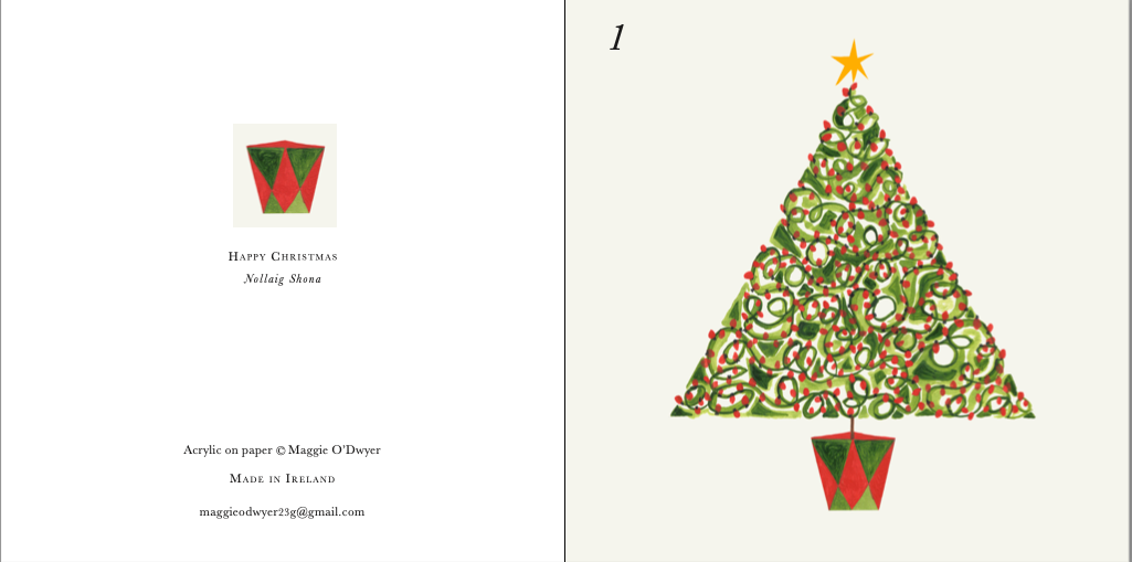 Maggie O'Dwyer Christmas Cards