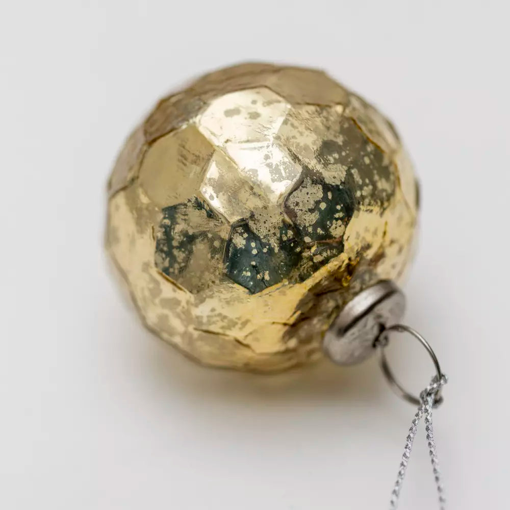 Champagne Christmas Bauble