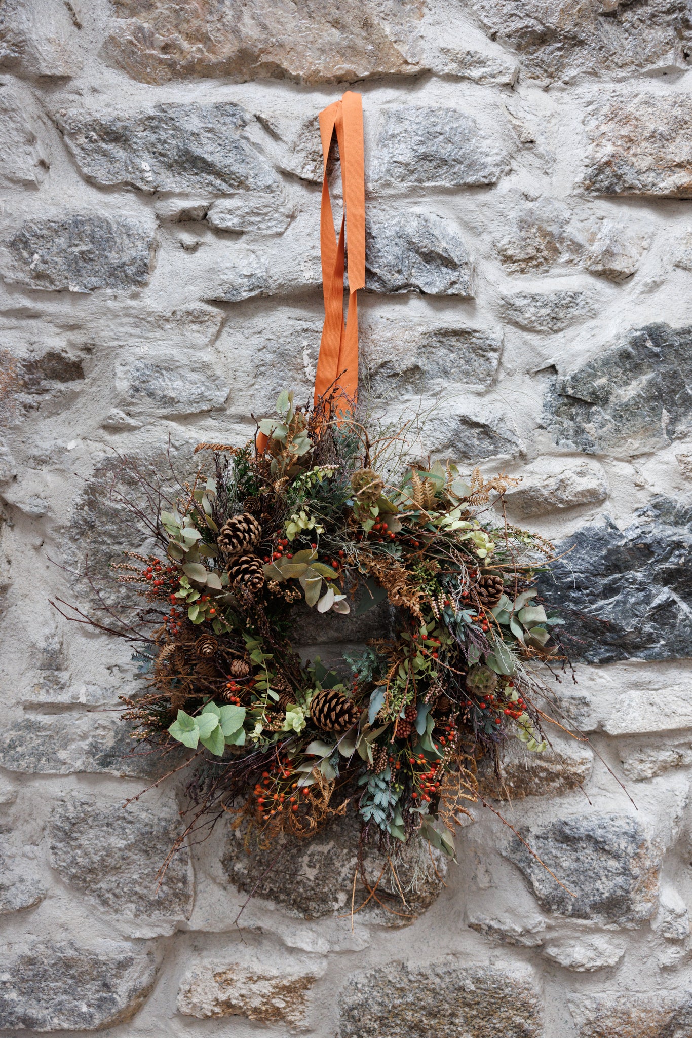 the garden florist christmas wreath