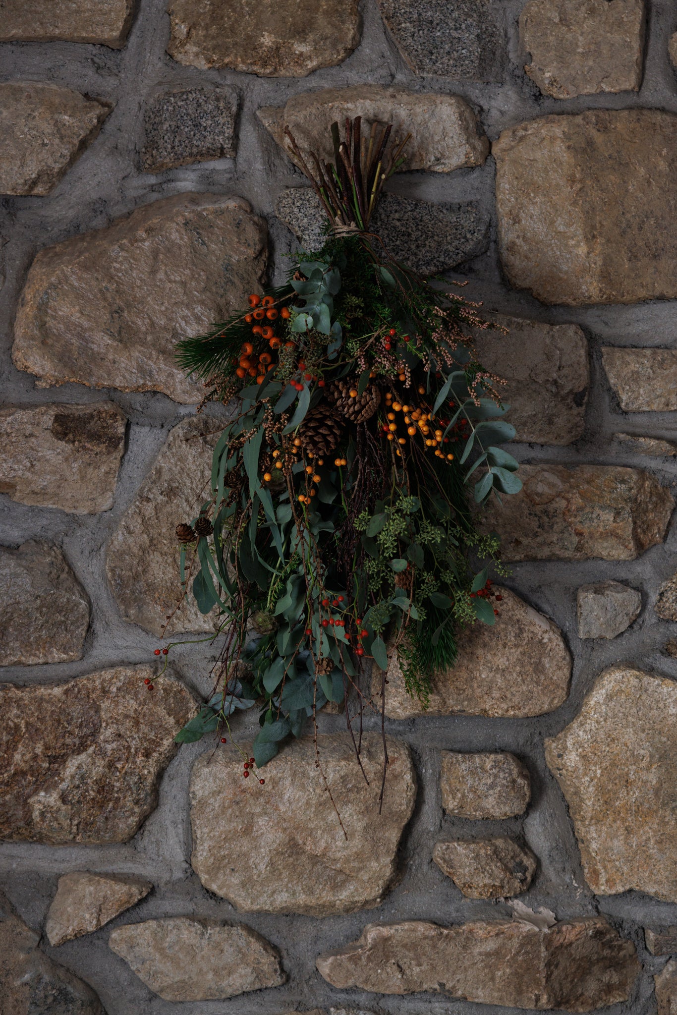 the garden florist christmas wreath