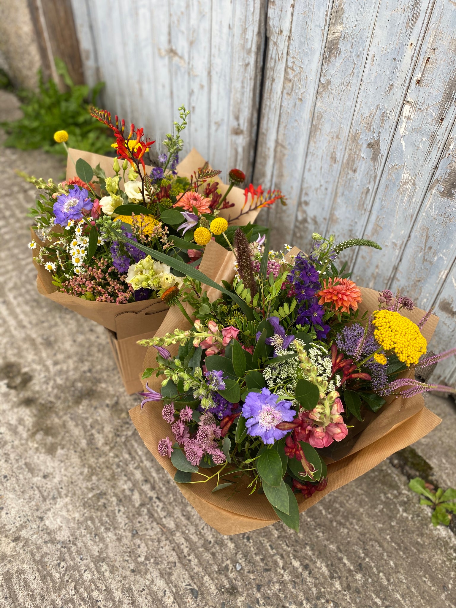 Seasonal Flowers Florist Choice Jar Arrangement Dublin Delivery Ireland